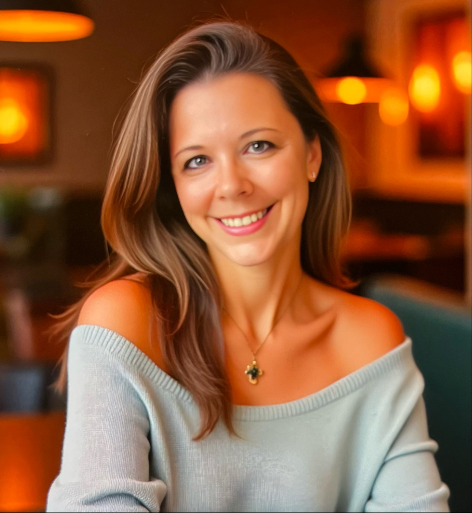 Christina Marie Colla, founder of Hooves & Hymns Farm Co., LLC